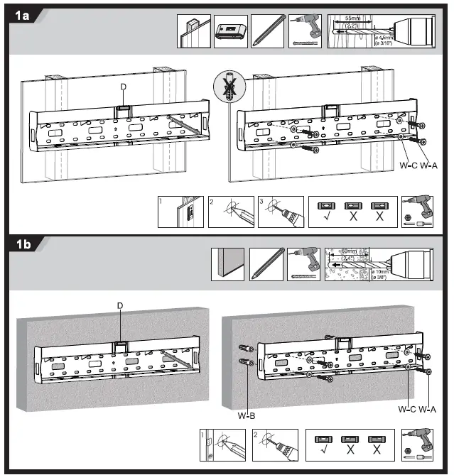 av-link-129.166UK-Tilt-Wall-Mount-Installation-Guide-FIG-2