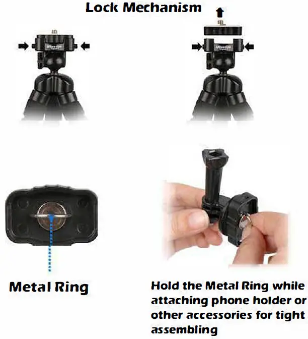 UBeesize-Premium-Flexible-Phone-Pro-Tripod-fig-6