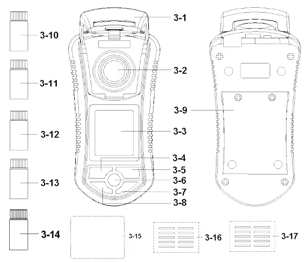 SPER SCIENTIFIC 860043 Free and Total Chlorine Meter - 1