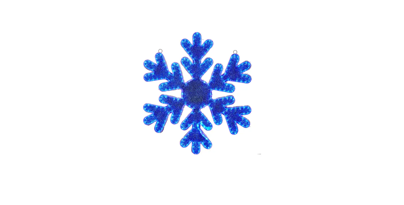 Ge 72144 Color Effects Led Snowflake Hanging Tape Light Sculpture Instruction Manual