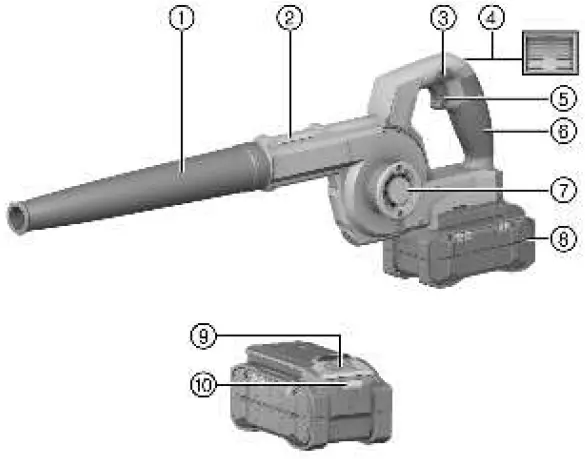 HILTI NBL 4-22 Cordless Leaf Blower Instruction Manual 01