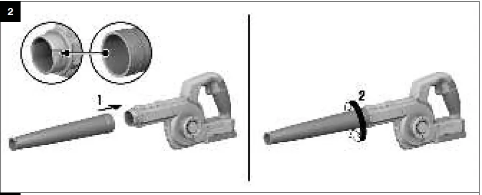 HILTI NBL 4-22 Cordless Leaf Blower Instruction Manual 02