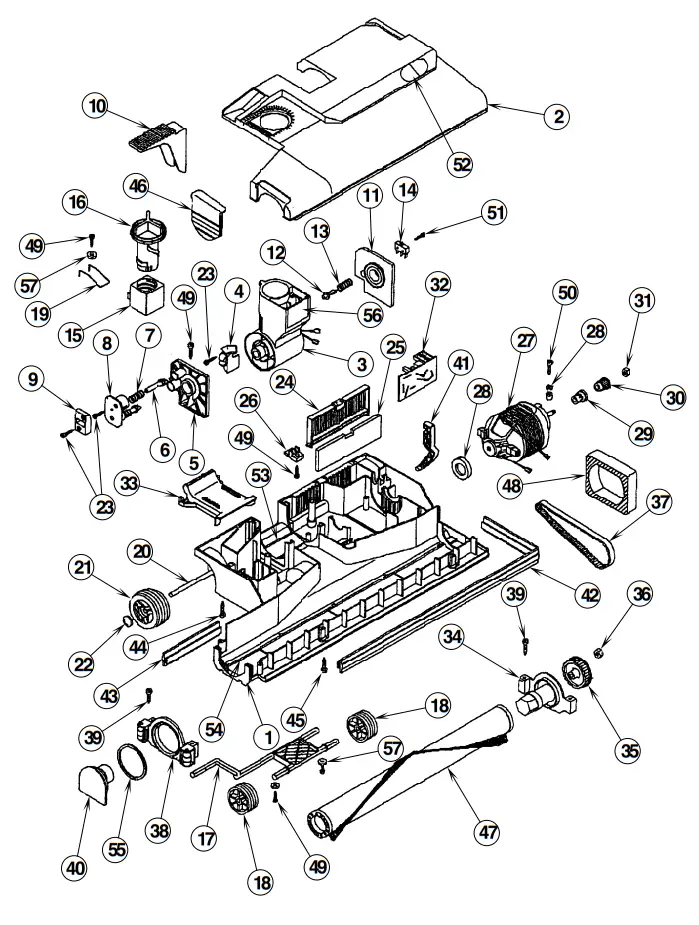 Nilfisk 56704200, 56704201 Carpetwin 14, 18 - Fig 6