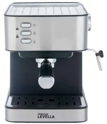 PREMIUM LEVELLA PEM1510B Steam Espresso and Cappuccino Maker