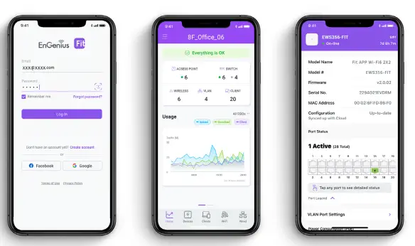 EnGenius EWS356-FIT Fit Indoor Wireless Access Point 16