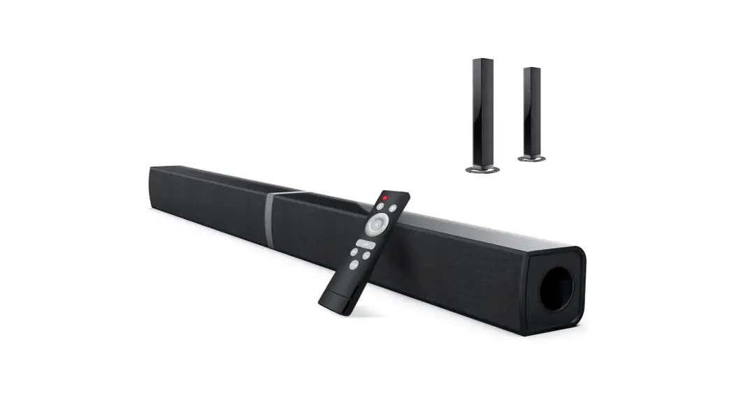 Mzeibo Ky-2020d 2.0 Channel Bluetooth Soundbar User Guide