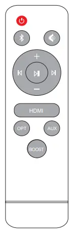 MZEIBO KY 2020D 2 0 Channel Bluetooth Soundbar - Remote Control
