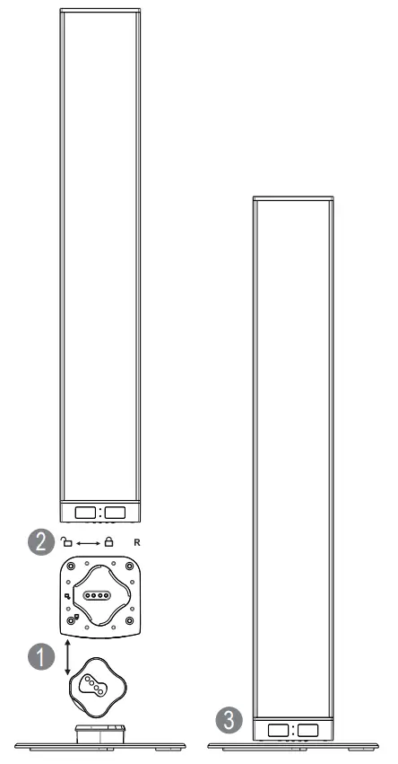 MZEIBO KY 2020D 2 0 Channel Bluetooth Soundbar - Remote Control3
