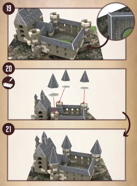 Construction instructions step by step