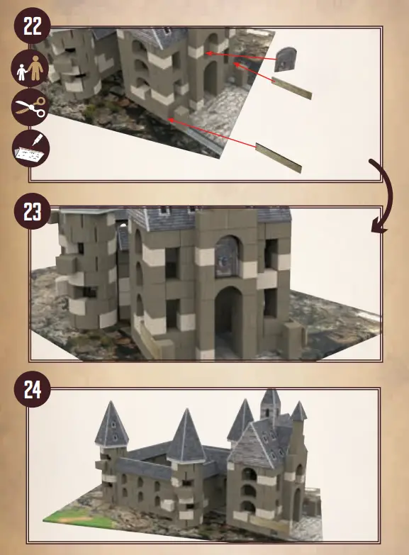 Construction instructions step by step