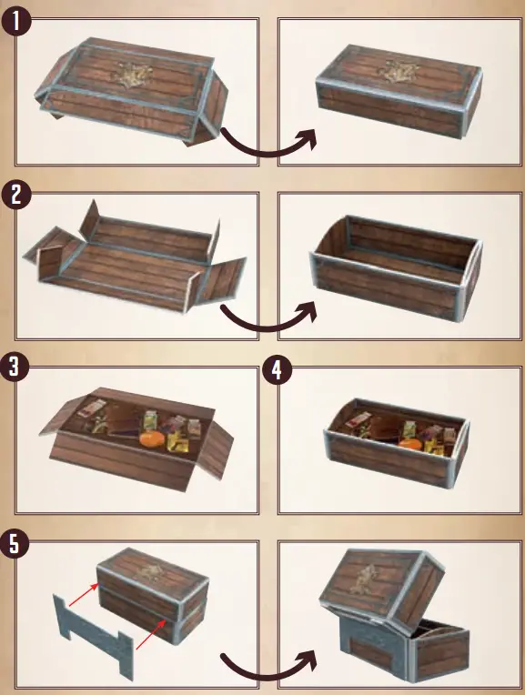 How to make a chest full of magical treasures
