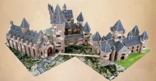 Build all 3 Brick Trick sets to complete
the Hogwarts Castle.