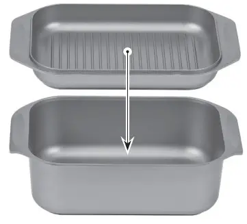 COPPER CHEF 22298645 WonderCooker -Double Cooker