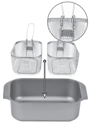 COPPER CHEF 22298645 WonderCooker - Fry Baskets
