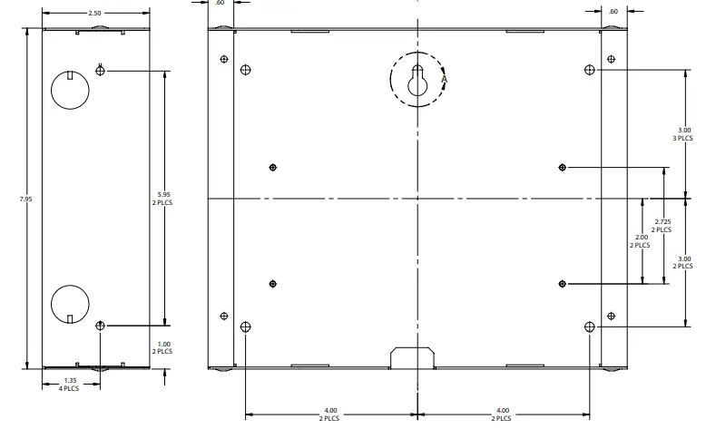 POTTER-RA-6500F-LCD-Annunciator-Flush-Mount-fig-3