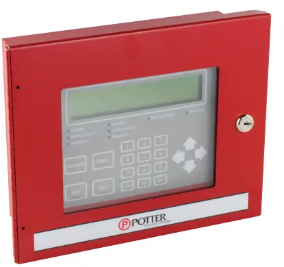 POTTER-RA-6500F-LCD-Annunciator-Flush-Mount-product