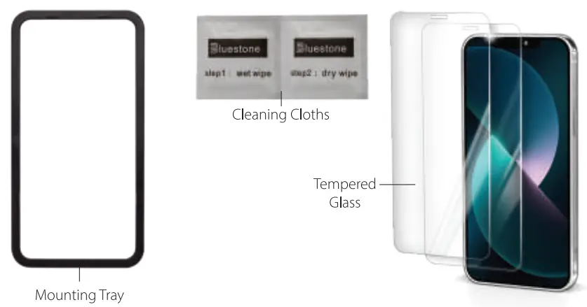 Bluestone SPA-5 Tempered Glass Screen Protector - overview