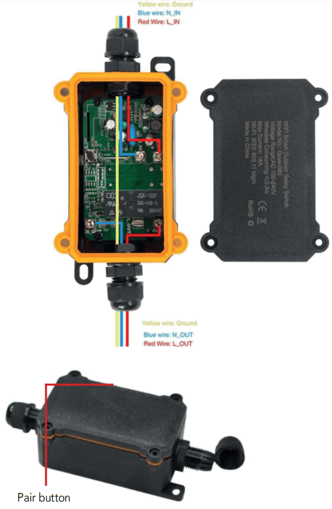 immax NEO LITE Smart Outdoor Switch - Immax NEO PRO