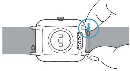 Smart Watch ID205L - Disassembly