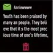 Smart Watch ID205L - Message Notification