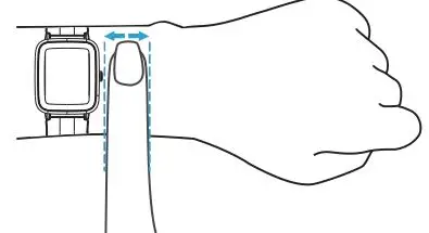 Smart Watch ID205L - wear the device