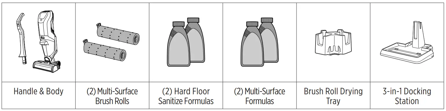Bissell 2554 Series Crosswave Cordless Max - box
