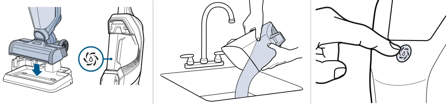 Bissell 2554 Series Crosswave Cordless Max - fig31