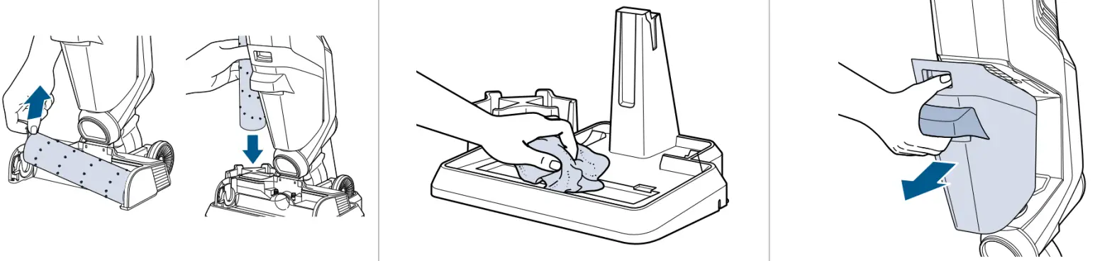 Bissell 2554 Series Crosswave Cordless Max - fig33