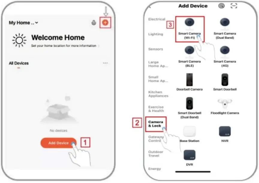 VERSONEL VLS95 WiFi Motion Sensor Robotic Security Light - Figure 2