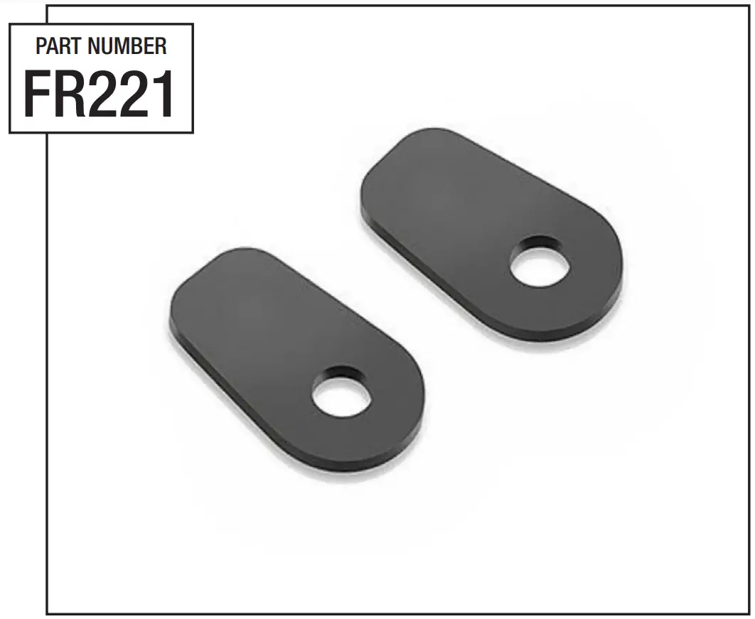 Mounting kit for turn signals