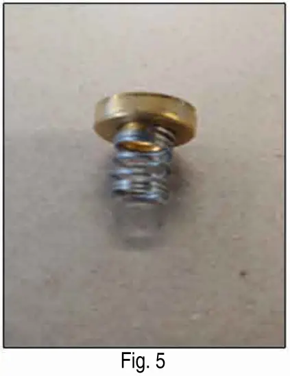 GROCO P 10 Pump Service Kit - Attach the spring