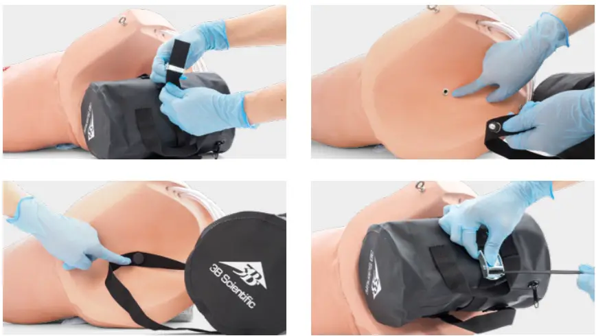 3B HEMORRHAGE CONTROL LEG TRAINER P103, P103D -FIGURE 4