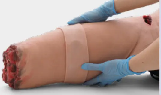 3B HEMORRHAGE CONTROL LEG TRAINER P103, P103D -FIGURE 9