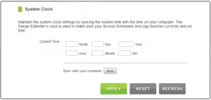 amped-REC10-Wireless-Setting-the-Range-Extender’s-System-Clock