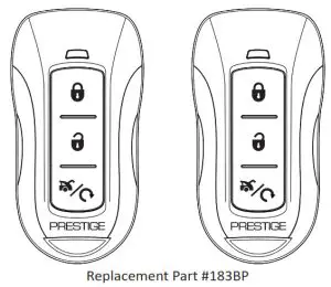 PRESTIGE APS57TM Remote Start System - FIG 1