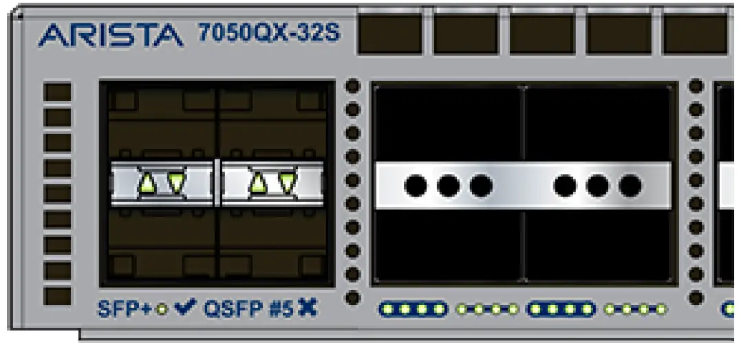 ARISTA 7050 Series 1RU AppendixA Status Indicators