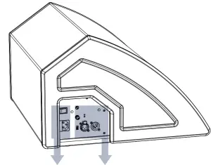 dB Technologies FLEXSYS FMX10 Active PA Speaker.png - CONTROL SECTIONS