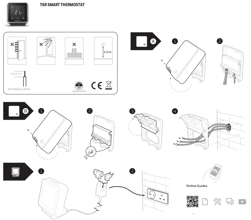 Honeywell Y6H920RW4026 T6R Wireless Smart Thermostat