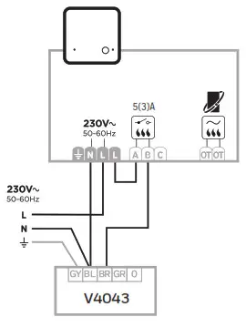 Honeywell Y6H920RW4026 T6R Wireless Smart Thermostat-zone valve