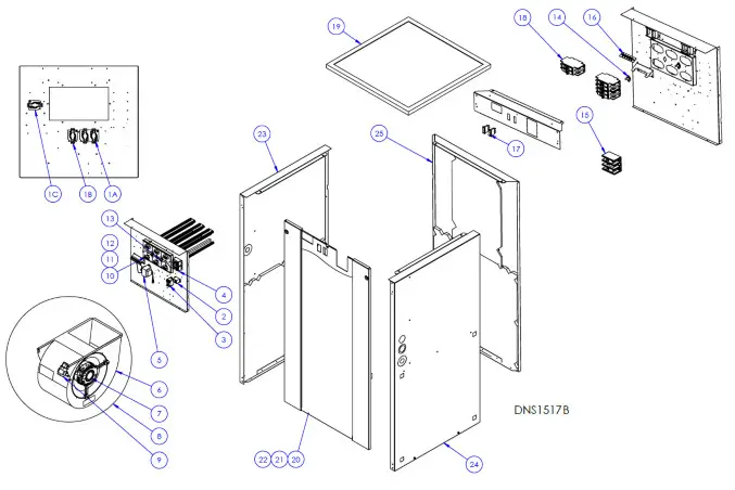 NORTRON B Series Electric Furnace- Service Parts