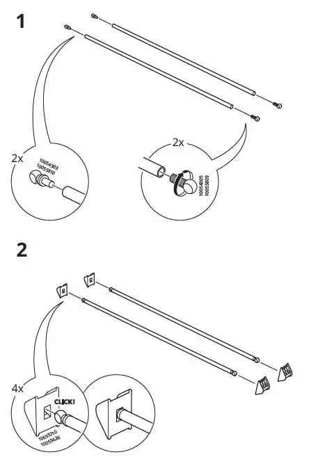 IKEA ENHET Assembly Kit for Kitchen Island-2