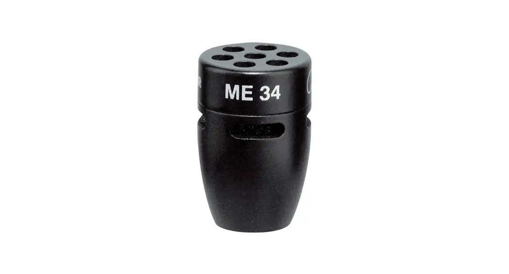 Sennheiser Me 34 Cardioid Microphone Instruction Manual