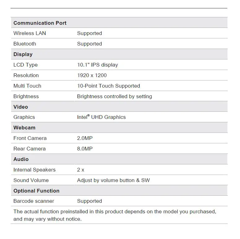 Mobiledemand Lc T1190 xTablet Windows Rugged Tablet-11