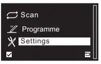 Diga-Talk D2 100U Digital Two Way Radio -Settings
