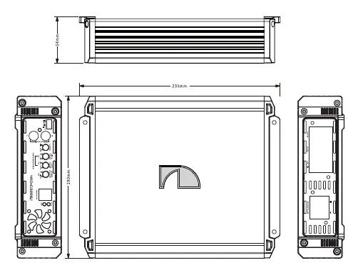 Nakamichi NRO-D3000.1 Class-D Mono Block Power Amplifier 1