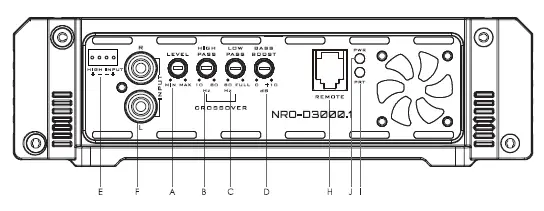 Nakamichi NRO-D3000.1 Class-D Mono Block Power Amplifier 2