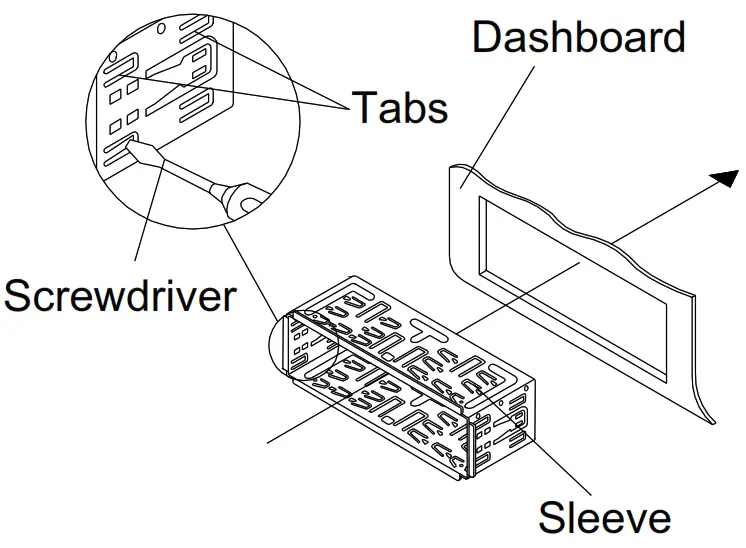 BLAUPUNKT Car Radio Colombo - INSTALLATION 3
