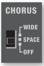 Roland AC 33 Musical Instruments and Professional Audio System - Chorus