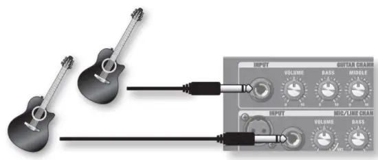 Roland AC 33 Musical Instruments and Professional Audio System - Playing your guitar 1