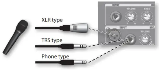 Roland AC 33 Musical Instruments and Professional Audio System - microphone